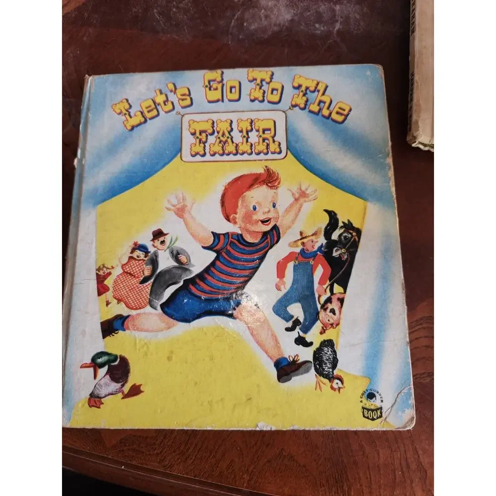 Vintage Books Lot Of 15 Children Books Rare
